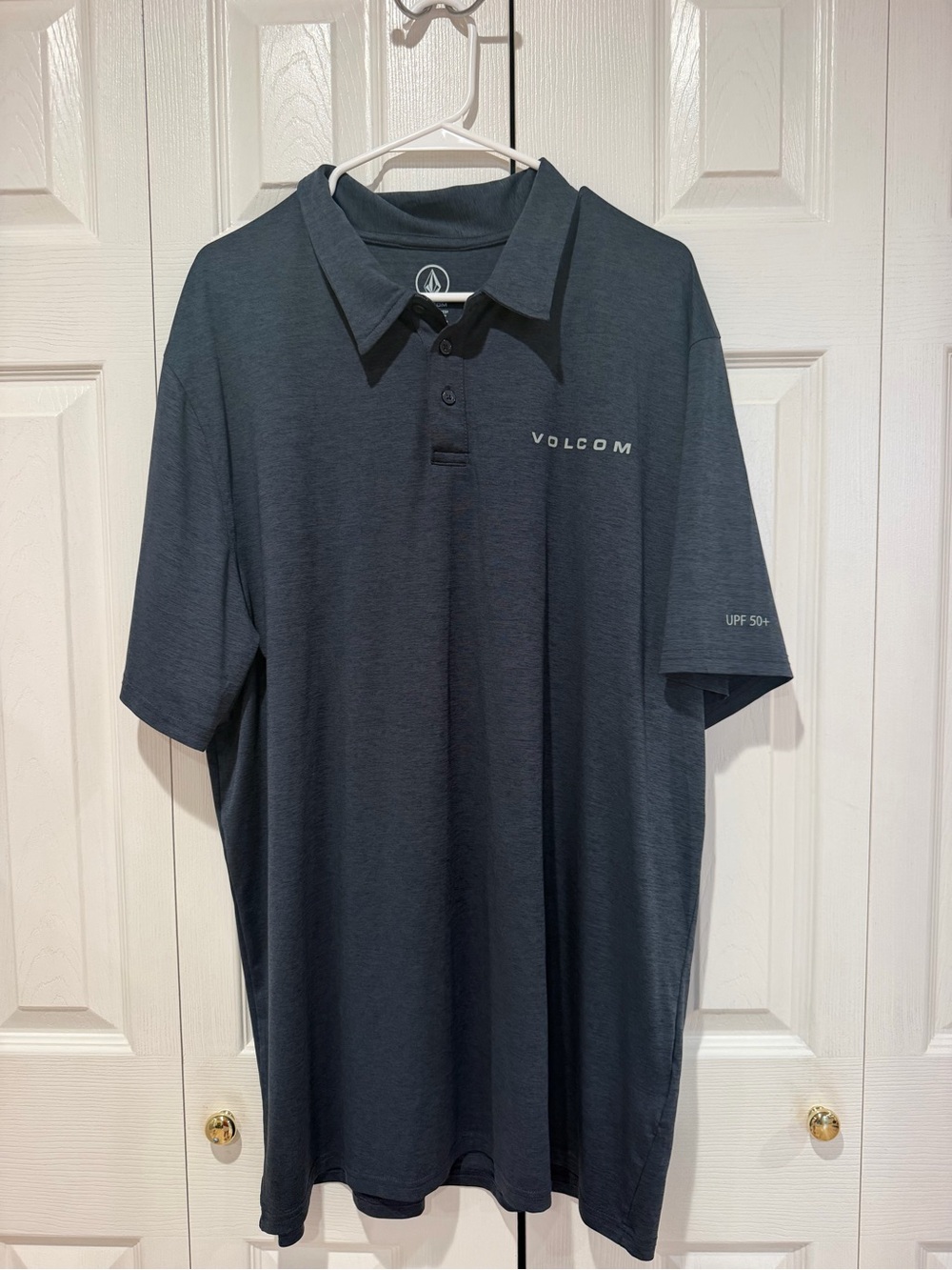 Volcom Men's Charcoal Performance Polo - Short Sleeve